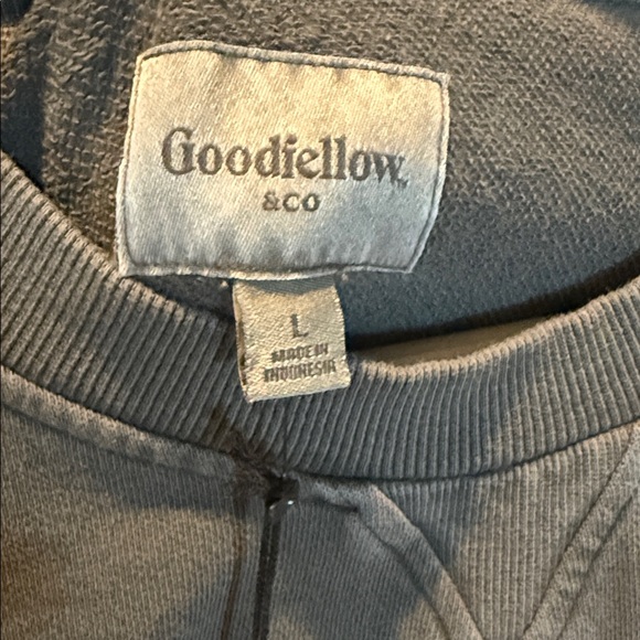 Goodfellow & Co Men's Crewneck Sweatshirt - 100% Cotton. Relaxed fit. Size L. - Picture 5 of 8